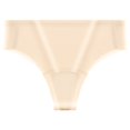 thumbnail image 2 of Xijirk Women Thong Panties Seamless No‑Show Stretchy Underwear for Daily Wear and Under Tight Outfits,Beige,M, 2 of 3