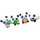 thumbnail image 5 of Adorno de casa de muñecas en miniatura Estatuas Panda de Resina Ornamento Frontones Decorativos Casa, 5 of 7