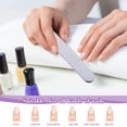thumbnail image 4 of Limas de uñas Xinnun, 200 unidades, grano 100/180, doble cara, reutilizables, 4 of 7