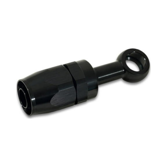 Vibrant Performance Single -6AN x 10mm ID Banjo to Hose End Aluminum Fitting