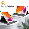 thumbnail image 4 of For Apple iPad 7th 8th 9th 10.2" Case 360 Degrees Rotating Leather Cover, 4 of 4