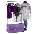 thumbnail image 1 of CHIC® 32-Inch Collapsible Rolling Dance Bag with Garment Rack, 1 of 9