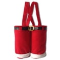 thumbnail image 1 of Bolsa de dulces portátil Papá Noel Pantalones Canasta de pantalones con asa Vino Feliz Navidad Regalo de año nuevo Decoración de banquete de boda Rojo L Advancent HA009245-03, 1 of 6