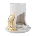 thumbnail image 1 of Talight Candleholder Biler de aceite esencial Decoración Meditación Meditación Difusor Burador Aroma de derretimiento para la sala de estar Navidad Ballena, 1 of 8