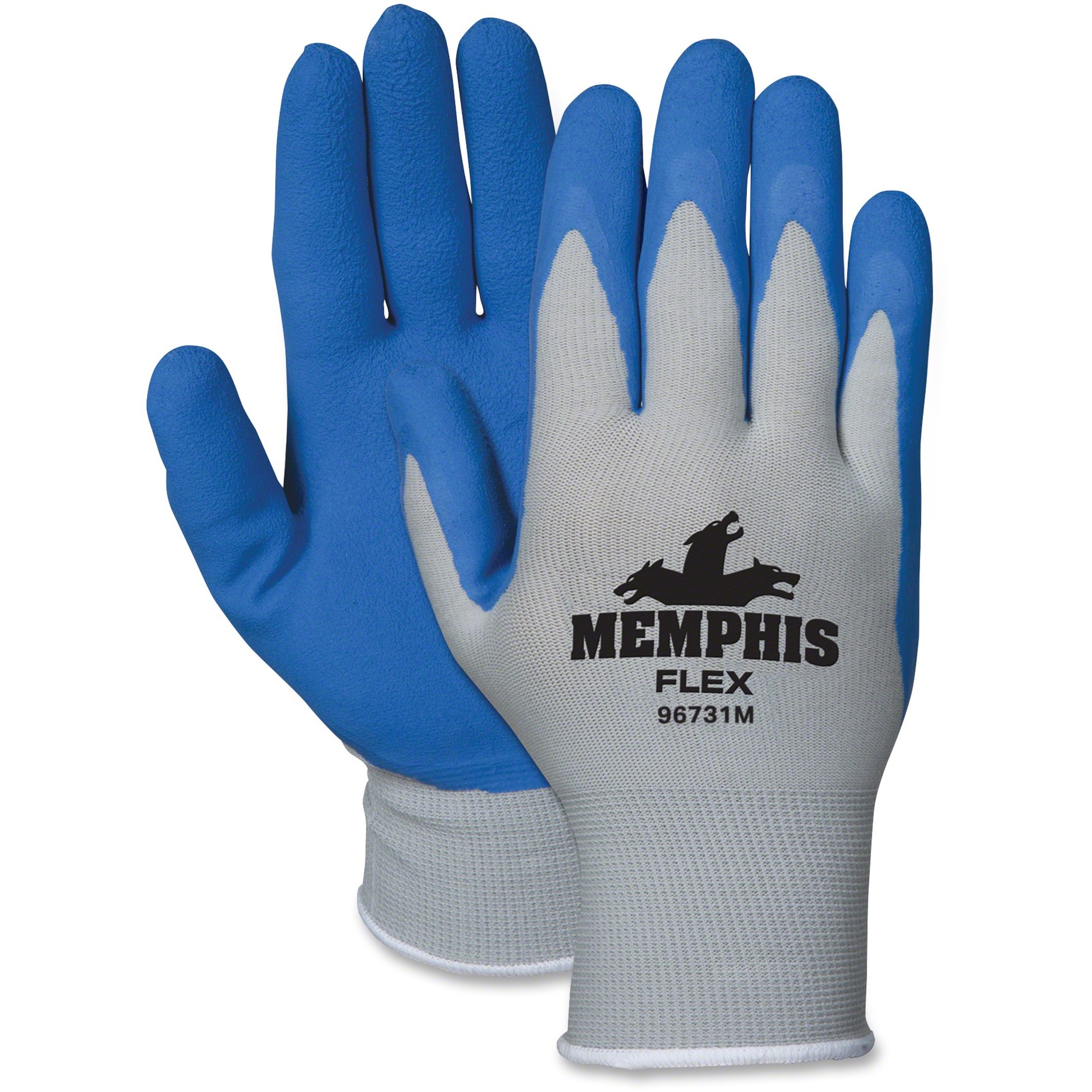 Memphis MCR Safety Memphis Flex Seamless Nylon Knit Gloves, Medium