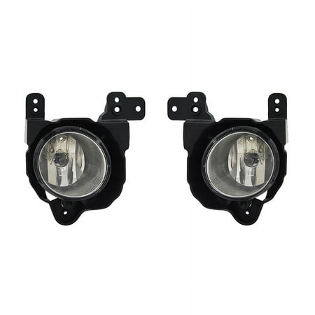 NEW PAIR OF FOG LIGHTS IS COMPATIBLE WITH KIA SOUL 2010-2011 92202-2K000 922022K000 922012K000 92202 2K000 92201-2K000 KI2593119 KI2592119