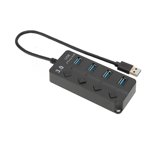 USB Port Expander,USB 3.0 HUB 4 USB Multiport Hub USB Splitter Versatile Functionality