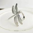 thumbnail image 6 of 18PCS Dragonfly Napkin Ring Silver DIY Hotel Wedding Banquet Table Display Metal Napkin Buckle, 6 of 8