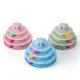 thumbnail image 5 of Popular, superventas, juguete portátil para mascotas, plato giratorio de plástico de tres capas para gatos Sincero Hogar, 5 of 6