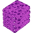 thumbnail image 3 of Purple Halloween Print Washcloth 12x12in Set, 6 Pack Absorbent Cotton Towel Square Kitchen Dishes Towels, Soft Cleaning Face Hand Towel Fast Drying Wash cloth, 3 of 7