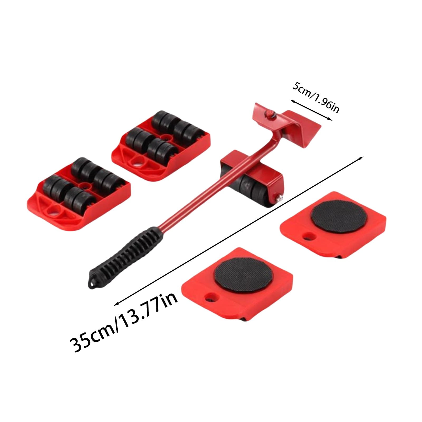 Heavy Duty Appliance Sliders for Effortless Furniture Movement on Hard Floors and Carpeted with Non-Marring Glide Pads