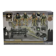 Excite U.S Army Soldiers Action Figure Set, 15 Pieces