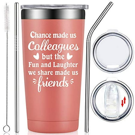 

Fufendio Coworker Gifts for Women - Coworker Leaving Going Away Goodbye Farewell New Job Friendship Christmas Birthday Present for Colleague Boss Employees Co-worker Friends Wine Tumbler Cup