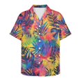 thumbnail image 3 of KUIFORTI His and Hers Matching Outfits Lightweight Couple Matching Outfits with Soft Fabric Tropical Leaf Men’s Hawaiian Shirt Fashionable Quick-dry Gifts for Couples, 3 of 7