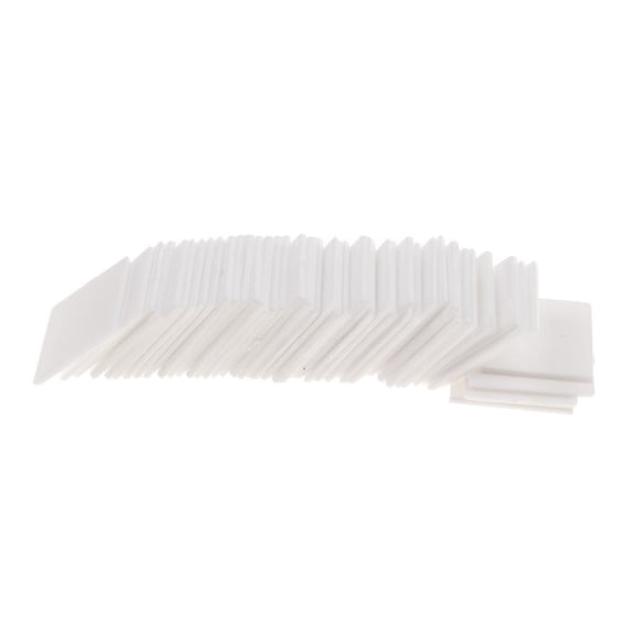 Finest Pack/56pcs White Fronts for Pianist DIY board Accessory