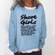 thumbnail image 2 of Sudadera de gran tamaño con estampado de letras y texto divertido para mujer, cuello redondo, manga larga, suelta, blusa individual Pompotops  gfhjh18876, 2 of 5