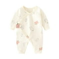 thumbnail image 2 of Wancir Baby Spring Long Sleeved Polka Printed Bodysuit Bag And Bottom Coat, 2 of 3