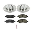 thumbnail image 3 of Power Stop Rear Stock Replacement Brake Pad and Rotor Kit KOE6371 Fits 2013 Dodge Dart, 3 of 8