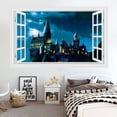 thumbnail image 4 of Pegatinas de pared de PVC, pegatinas de pared de Harry Potter, pegatinas de pared para ventana, dormitorio, sala de estar, decoración de oficina, 4 of 5