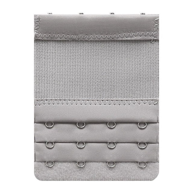 Rallonge de Soutien-Gorge pour Femmes à 4 Crochets, Rallonges de Soutien-Gorge Souples et Élastiques, Rallonge de Bretelles de Soutien-Gorge Douce, Confortable et Extensible à 4 Crochets et 3 Rangées