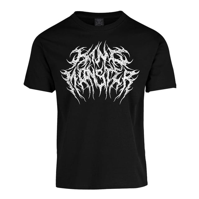Playera Negra Manga Corta Chica Blackmetal
