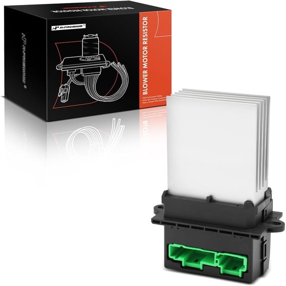 A-Premium HVAC Heater Blower Motor Resistor Compatible with Mazda Vehicles - 6 2003 2004 2005, with Automatic AC - Front Side