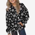 thumbnail image 1 of Sudadera con capucha para niñas y niños, sudadera de manga larga con cuello redondo y estampado de moda, jersey con bolsillo, sudadera de poliéster para niñas, 1 of 8