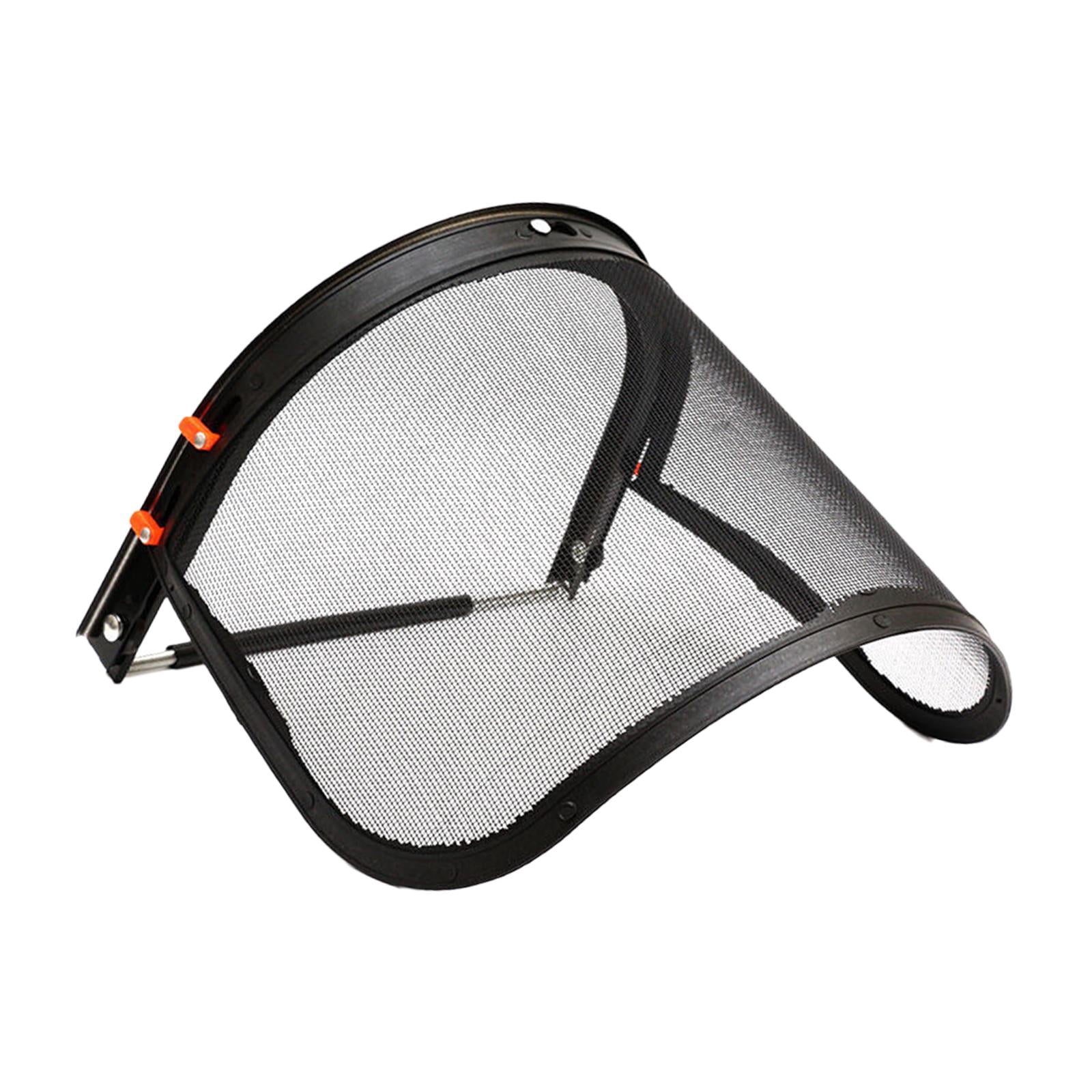 figatia 2xFace and Bracket Combo for Full Brim Hard Hats Black Metal Wire Visor