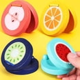 thumbnail image 1 of BESTYASH 4 Pcs Design de Dessin Animé Castanets Instruments de Musique en Bois Couleur Pomme, 1 of 6