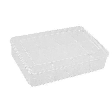 Unique Bargains Hard Plastic Clear Box Holder for Electronic Components