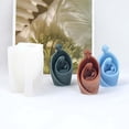 thumbnail image 3 of Hodwiequ Family Silicone Mould Diy Making Aromatherapy Candle Gypsum Incense Home Decoration As Show Free Size, 3 of 8
