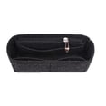 thumbnail image 3 of Organizador de bolsos Insertar bolsa de maquillaje Organizador de bolsas de fieltro para bolsas de axilas Tote 16cmx5cmx8cm, 3 of 8