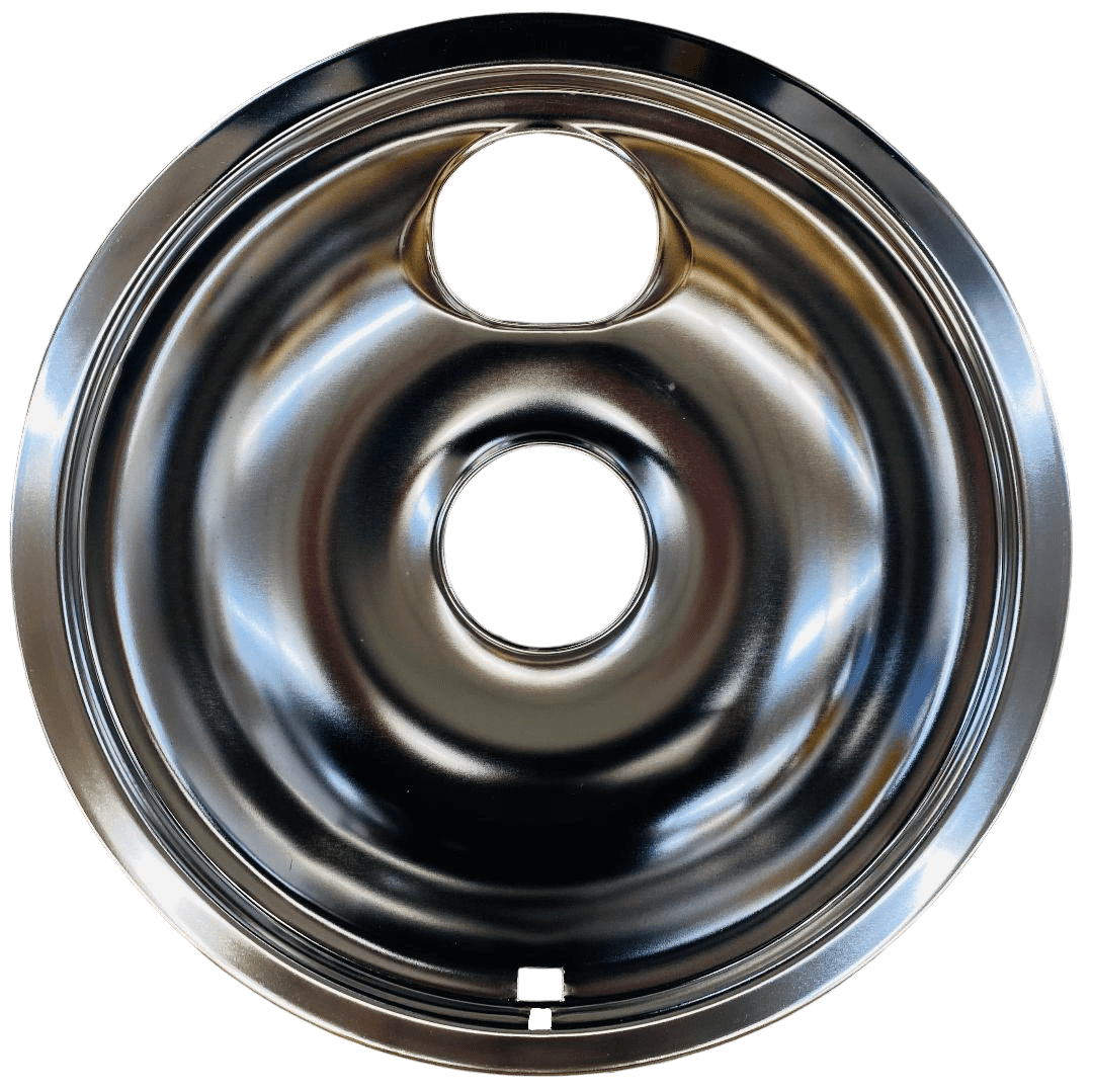 Range Top Drip Pans for Whirlpool, Sears, 3 of W10196406 & 1 of W10196405