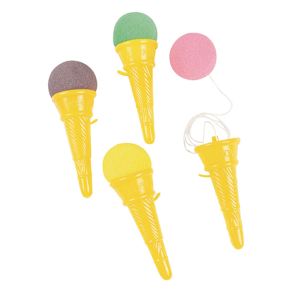 Ice Cream Cone Shooters - Party Favors - 12 Pieces