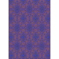 thumbnail image 1 of Ahgly Company Machine Washable Indoor Rectangle Transitional Bright Purple Area Rugs, 3' x 5', 1 of 7