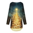 thumbnail image 5 of Winter Saving Talove Long Sleeve Shirts for Women Graphic Printed Sweatshirt Women Fall Clothes Long Sleeve Shirts Womens Tops Casual Plus Size Christmas Shirts, 5 of 5