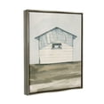 thumbnail image 3 of Stupell Quiet Cabin Rural Watercolor Landscape Painting Gray Floater Framed Art Print Wall Art, 3 of 6