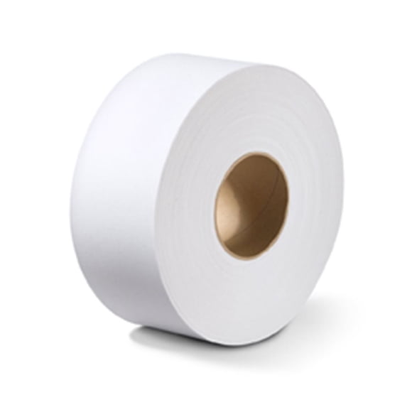 Kruger 05612 Estime Jumbo Roll Toilet Paper, 1-Ply, 3.3 in x 2000 ft, 12 Rolls/Box