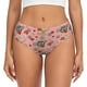 thumbnail image 1 of Balery Retro 70s 60s Hippie Flower Ropa Interior de Algodón para Mujer con Dibujo – Braguitas Cómodas y Elásticas, Estilo Clásico-X-Small, 1 of 6