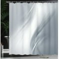 thumbnail image 3 of Ambesonne Grey Shower Curtain, Monochromatic Abstract, 69"Wx75"L, Grey, 3 of 4