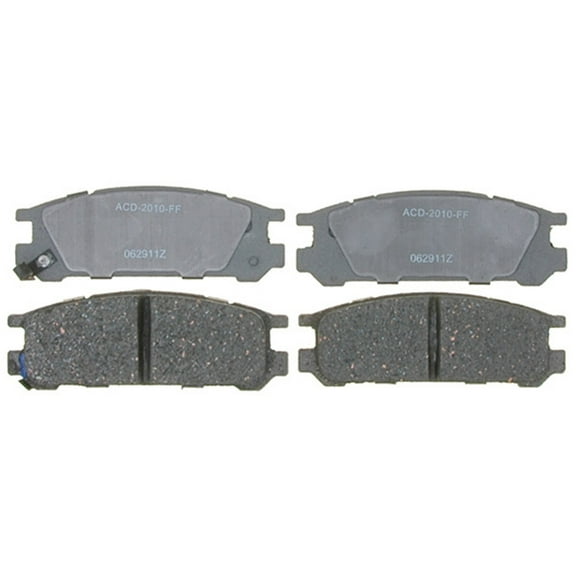 Disc Brake Pad Set Fits select: 1990-1999 SUBARU LEGACY, 1993-1998 SUBARU IMPREZA