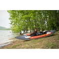 Kayak Gonflable Aqua Marina Memba | Structure Drop Stitch, Siège Réglable, 110kg Charge Max - Parfait Loisirs Nautiques
