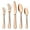 Rose Gold, variant on 20 Piece Silverware Set, ENLOY Stainless Steel Solid Flatware Cutlery for 4, Modern & Elegant Design, High Quality Gift