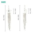 thumbnail image 4 of Macrame Woven Wall Tapestry, Wall Hanging Moon Star Dream Catcher and Decor Photo Display, Cotton Handmade Home Decor Decoration Art Craft Gift for Bedroom Apartment Dorm Living Room, 4 of 8