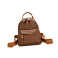 thumbnail image 3 of Mochila organizadora para mujer, bolso informal, mochila para picnic, compras y trabajo. Marrón, 3 of 9