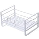 thumbnail image 1 of Cipaher Kitchen Sink Caddy Organizador Porta Esponjas con 2 Pegatinas Sin Uñas Almacenaje Encimera, Blanco, 1 of 7