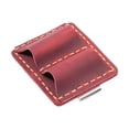 thumbnail image 2 of Portalápices doble para cuaderno con clip para bolígrafo para diarios, libros y diarios Rojo, 2 of 8
