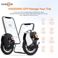 thumbnail image 5 of KINGSONG S18PRO+ Electric Unicycle Upgraded 100mm Suspension for Potholes 18 Inch Self-Balancing One Wheel EUC, 5 of 14