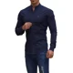 thumbnail image 5 of Camisa Cuello Mao White John Leopard Slim Fit Envío Gratis, 5 of 7