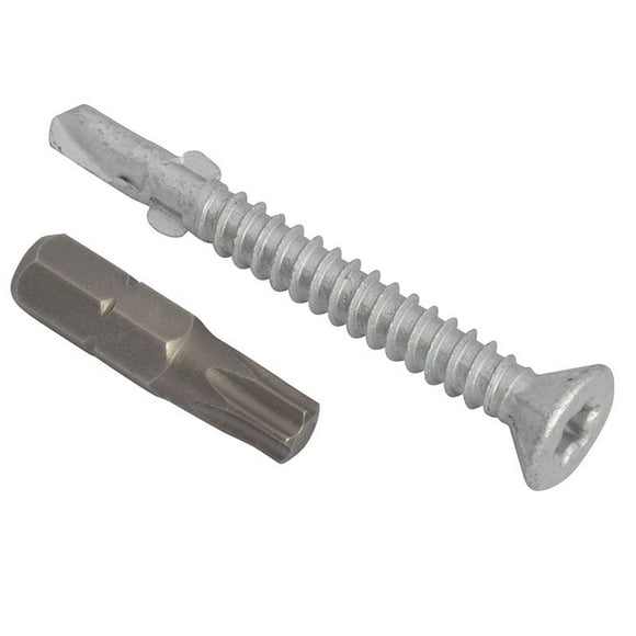 ForgeFix - TechFast Roofing Screw Timber - Steel Light Section 4.8 x 38mm Pack 100